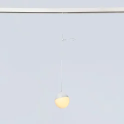 Lámpara colgante LED esfera para carril magnético 48V - 6W - 2700K - CRI90