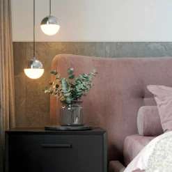 Lámpara colgante LED esférica "ASTRO" - 9W - Luz cálida