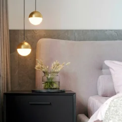 Lámpara colgante LED esférica