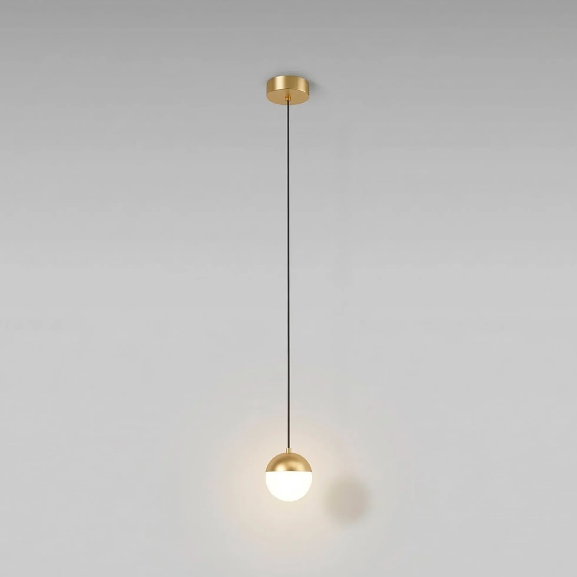 Lámpara colgante LED esférica "ASTRO" - 9W - Luz cálida