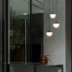 Lámpara colgante LED esférica