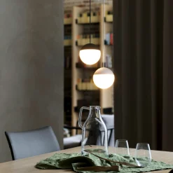 Lámpara colgante LED esférica