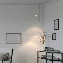 Lámpara colgante LED para carril magnético 48V 