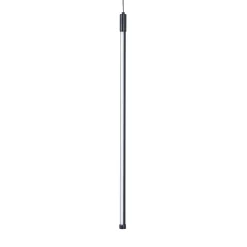 Lámpara colgante LED vertical para carril magnético - 48V - 12W - 2800K - Negra