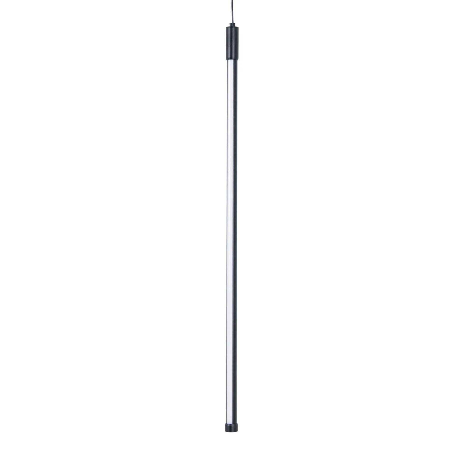 Lámpara colgante LED vertical para carril magnético - 48V - 12W - 2800K - Negra