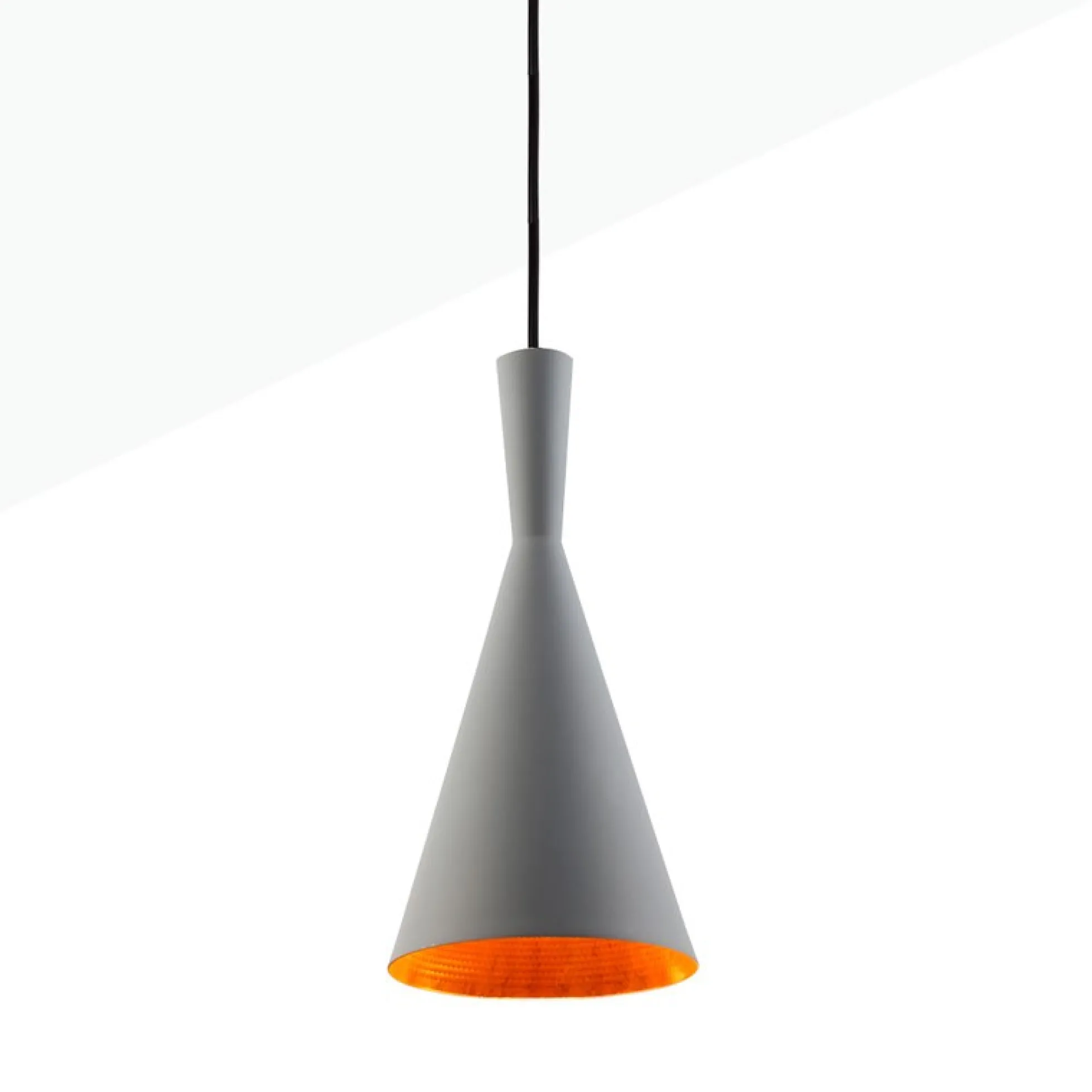 Lámpara colgante metal "Solvang"