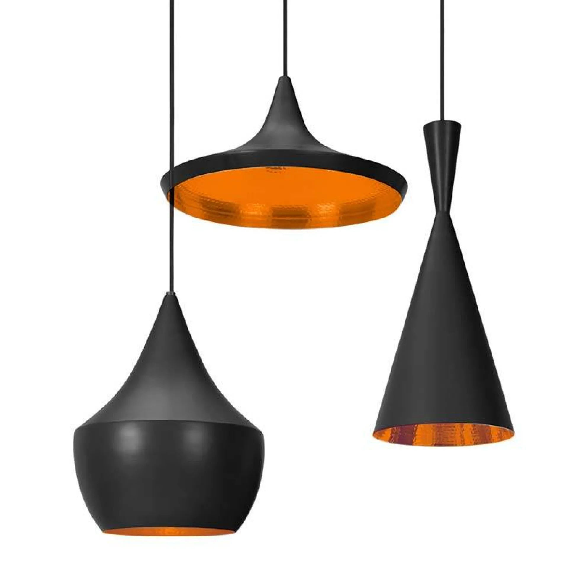 Lámpara colgante metal "Solvang"