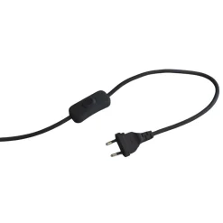 Lámpara colgante minimalista con cable y enchufe 