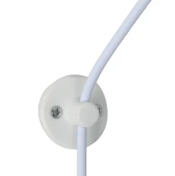 Lámpara colgante minimalista con cable y enchufe 