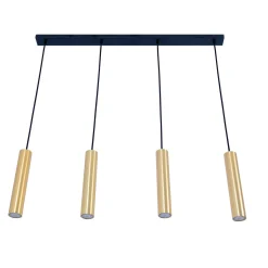 Lámpara colgante minimalista cuádruple 