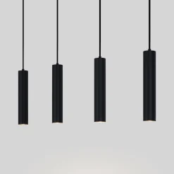 Lámpara colgante minimalista cuádruple 