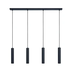 Lámpara colgante minimalista cuádruple 