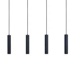 Lámpara colgante minimalista cuádruple 