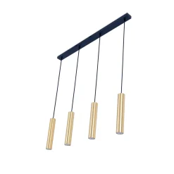 Lámpara colgante minimalista cuádruple 