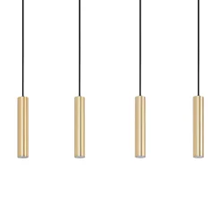 Lámpara colgante minimalista cuádruple 