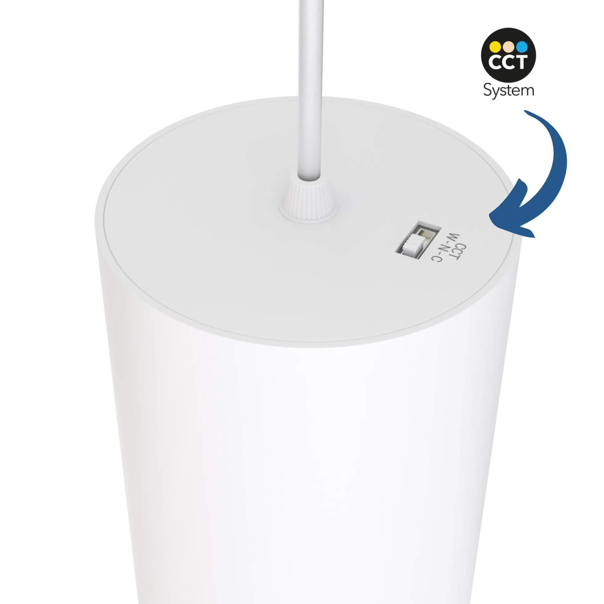 Lámpara colgante moderna "Roomba" 10W - CCT