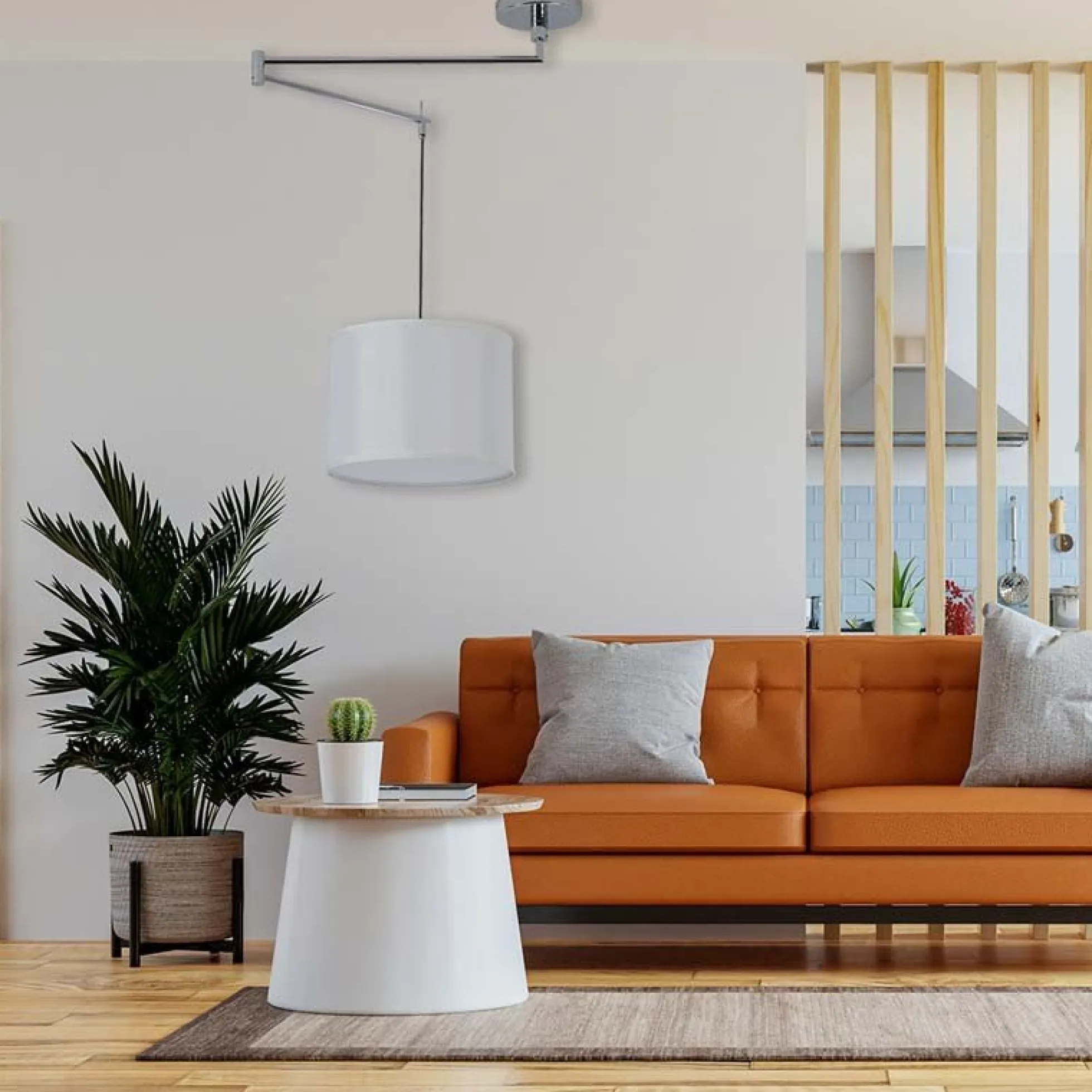 Lámpara Colgante "Neck" Articulada de Techo E27 con Brazo Giratorio