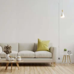 Lámpara colgante nórdica con cable y enchufe 