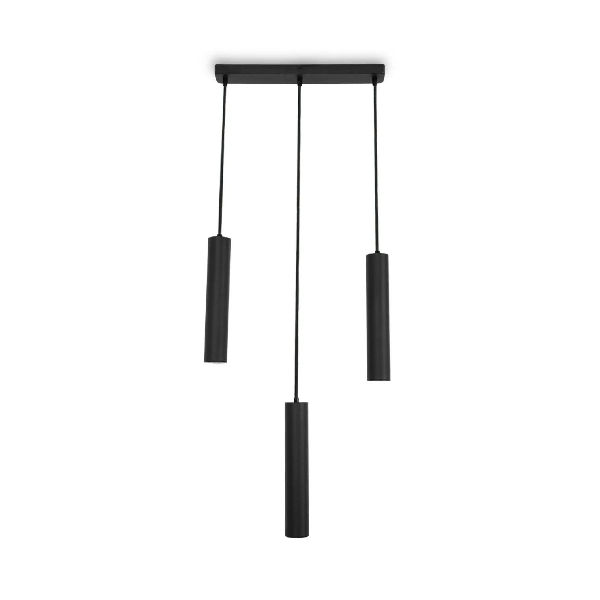 Lámpara colgante triple minimalista "Bila 3" - GU10