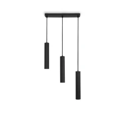 Lámpara colgante triple minimalista
