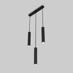 Lámpara colgante triple minimalista