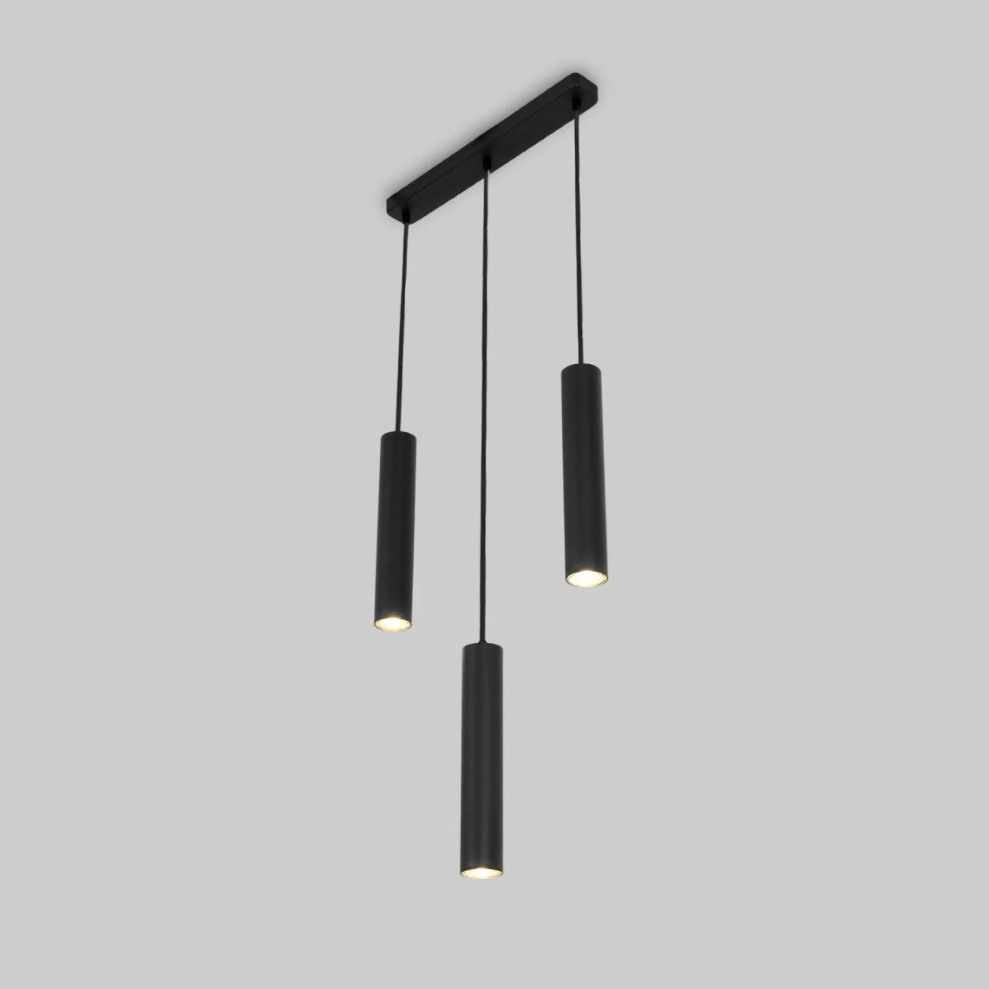 Lámpara colgante triple minimalista "Bila 3" - GU10