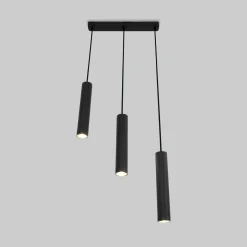 Lámpara colgante triple minimalista