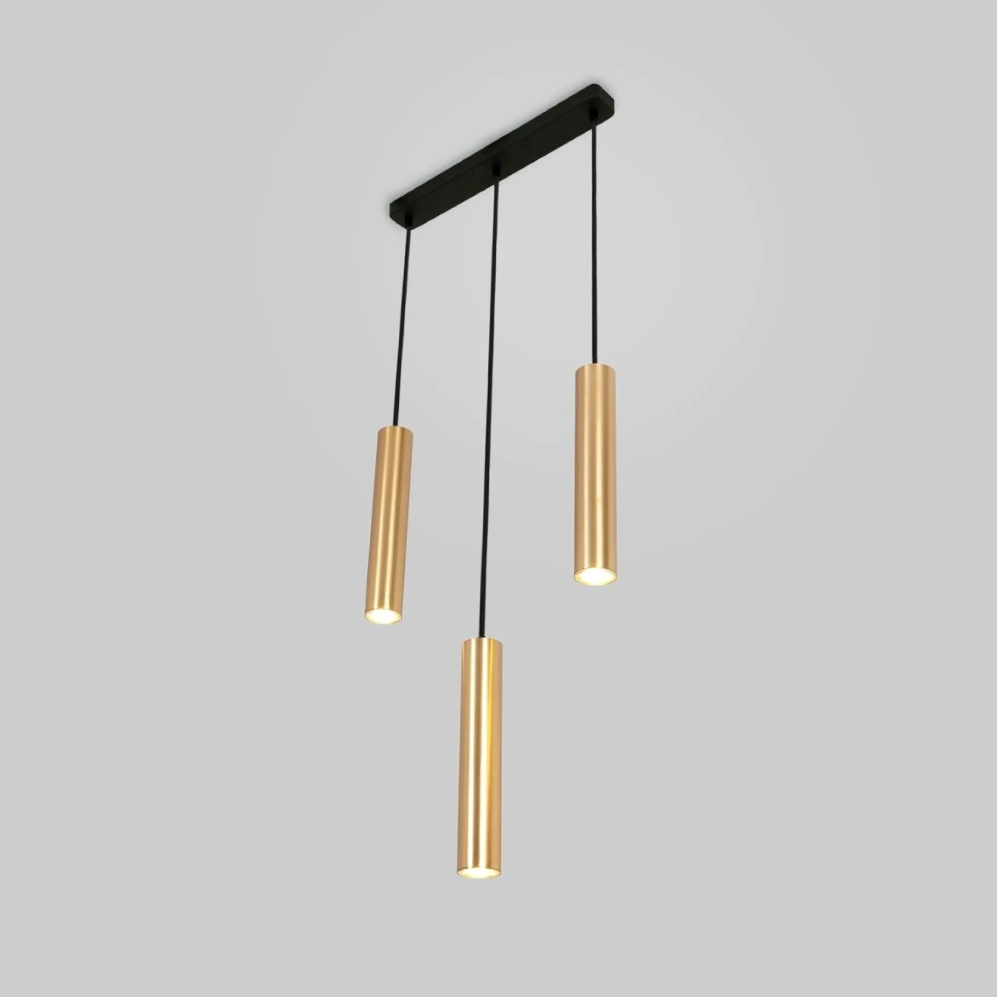Lámpara colgante triple minimalista "Bila 3" - GU10