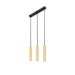 Lámpara colgante triple minimalista