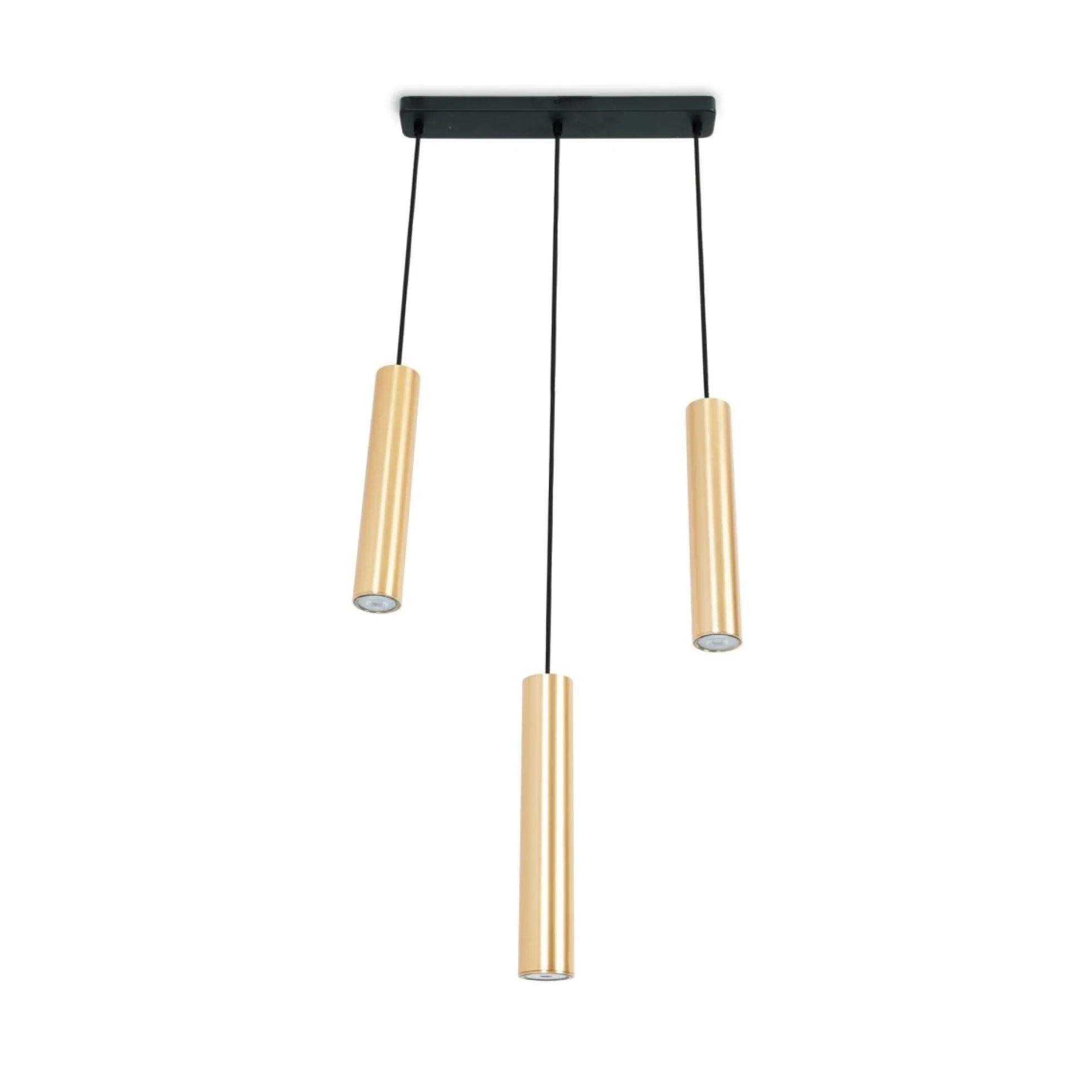 Lámpara colgante triple minimalista "Bila 3" - GU10