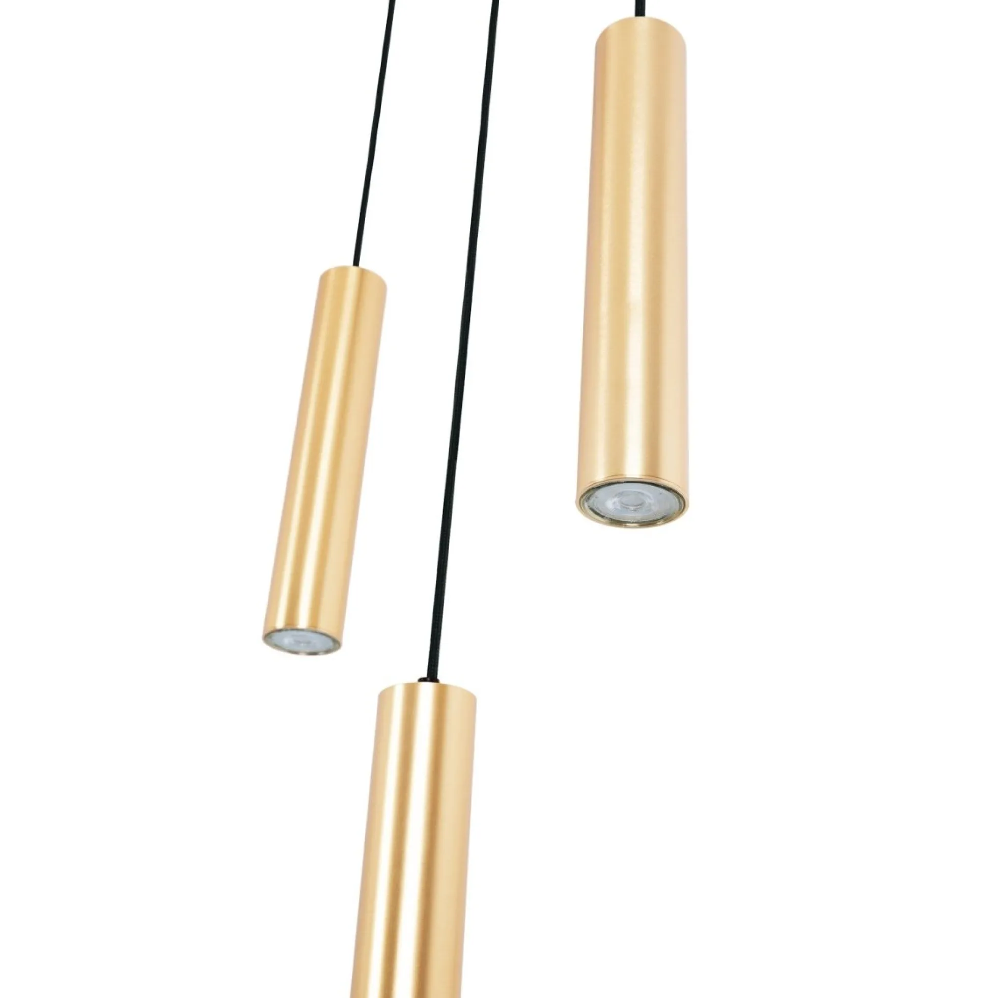 Lámpara colgante triple minimalista "Bila 3" - GU10
