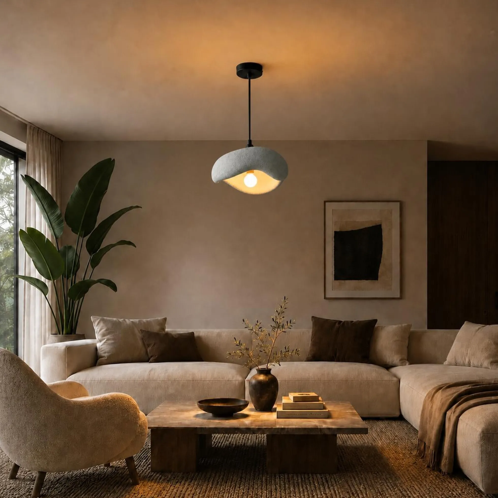 Lámpara colgante "Wabi Sabi 014" - E27 - 40cm