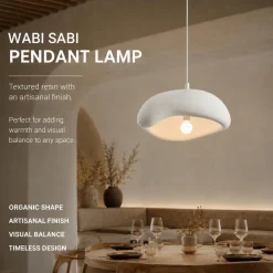 Lámpara colgante "Wabi Sabi 014" - E27 - 50cm