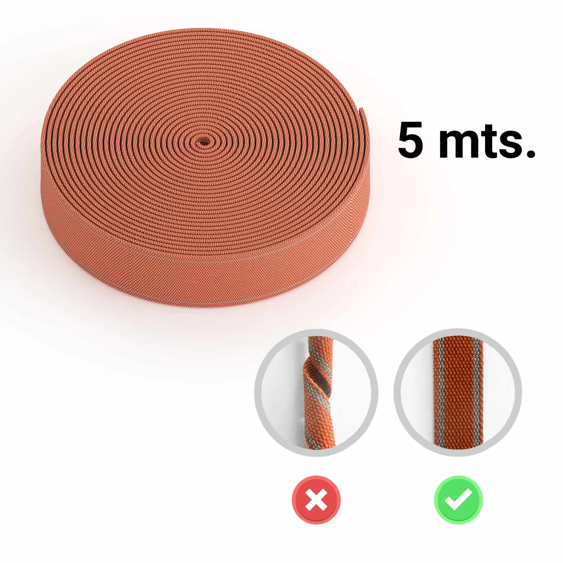 Lámpara configurable "Axia 4" - KIT lámpara bola 12W + cinta textil eléctrica + accesorios