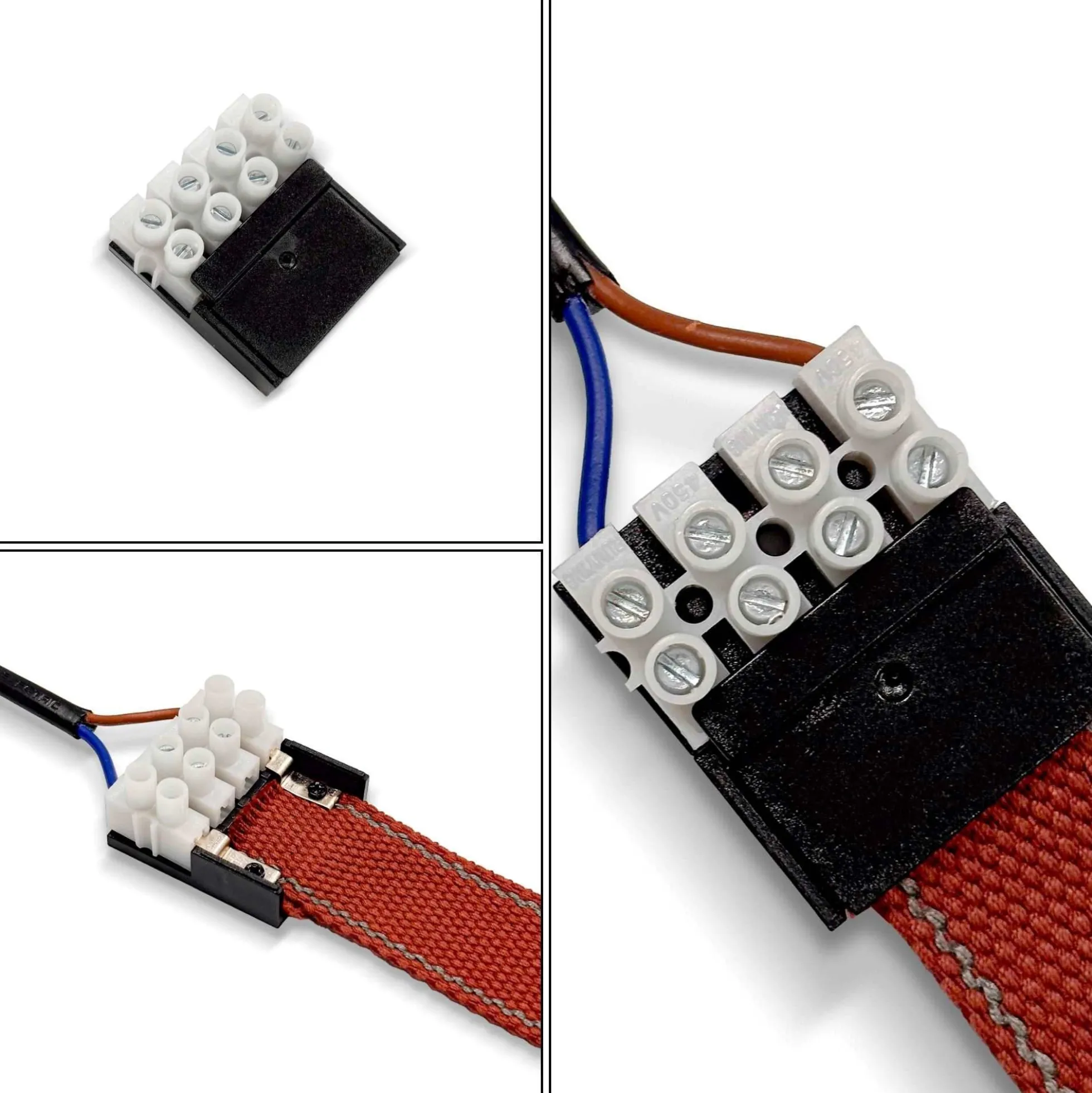 Lámpara configurable "Axia 4" - KIT lámpara bola 12W + cinta textil eléctrica + accesorios