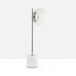 Lámpara de mesa bola cristal 