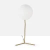 Lámpara de mesa bola cristal "NOLA" - E27 - Ø 25cm