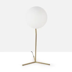 Lámpara de mesa bola cristal "NOLA" - E27 - Ø 25cm