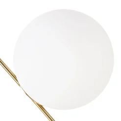 Lámpara de mesa bola cristal