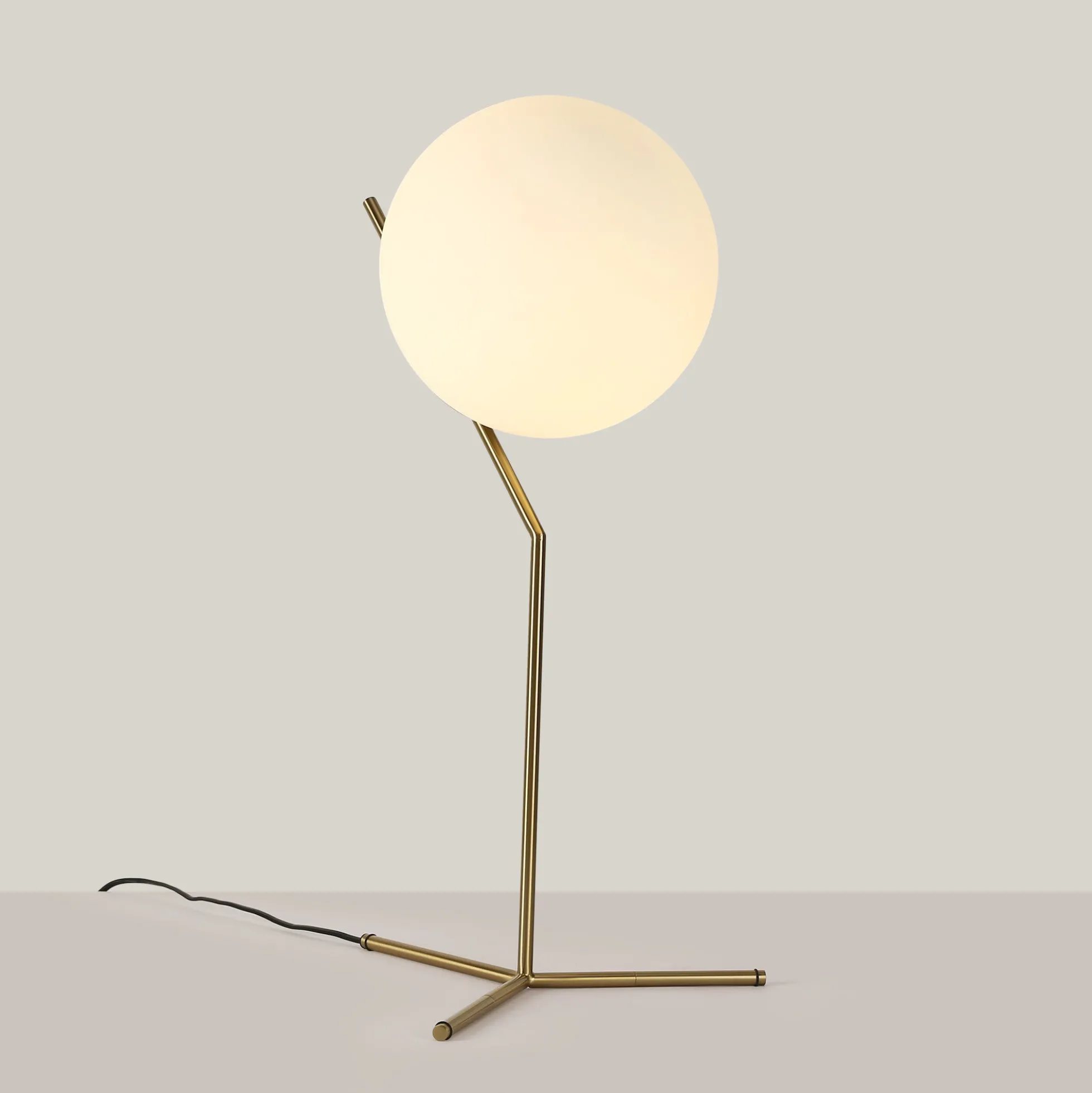 Lámpara de mesa bola cristal "NOLA" - E27 - Ø 25cm