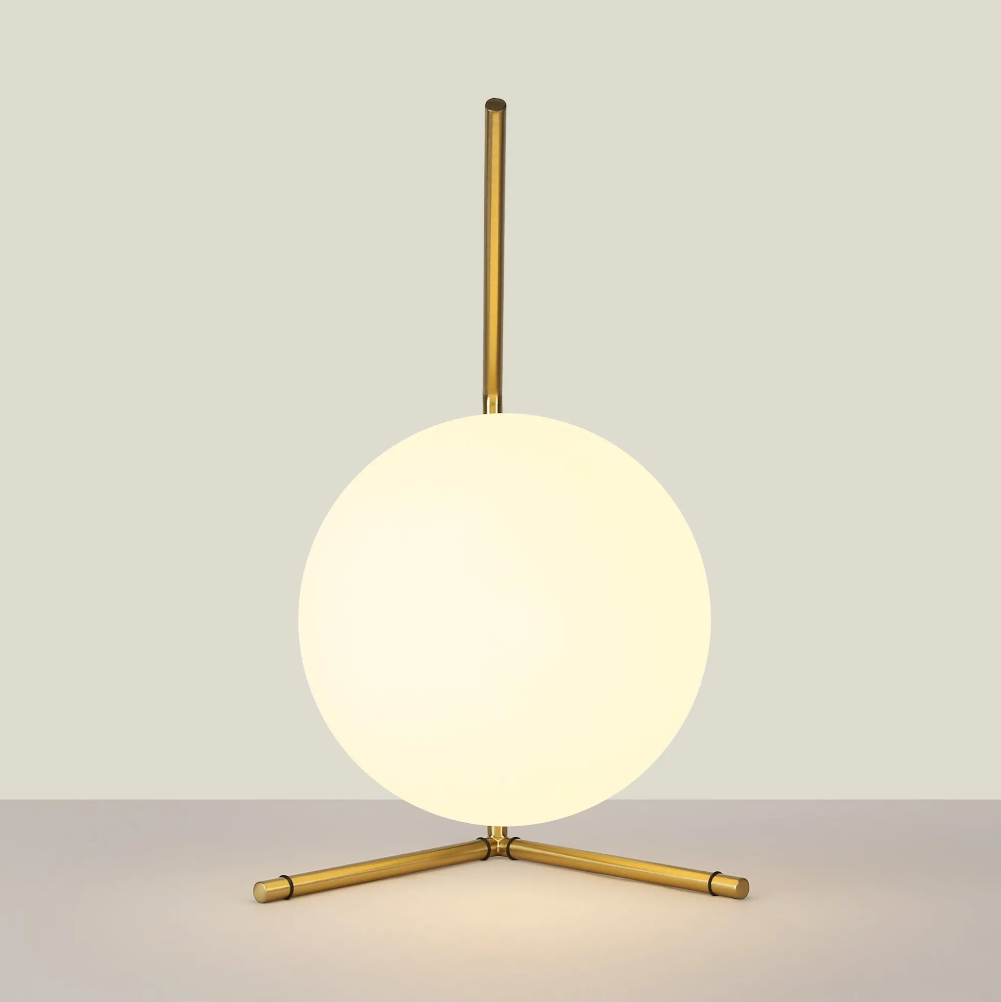 Lámpara de mesa bola cristal "OCTO 200" - E27 - Ø 22cm