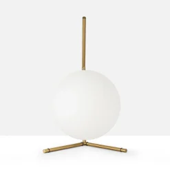 Lámpara de mesa bola cristal