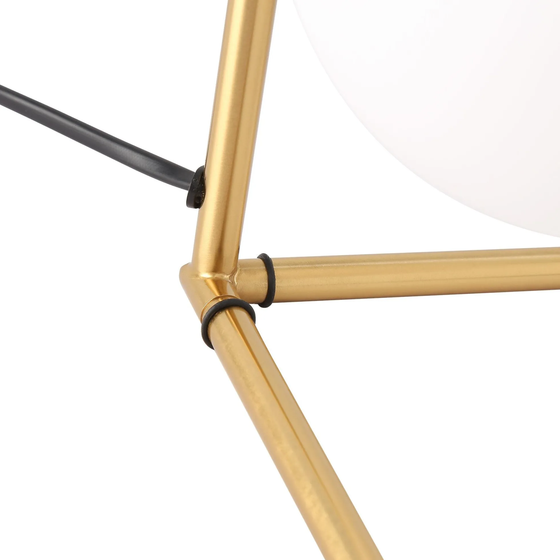Lámpara de mesa bola cristal "Octo"