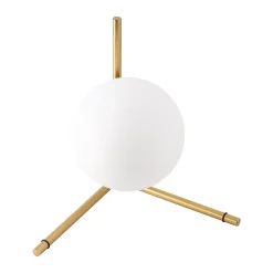 Lámpara de mesa bola cristal 