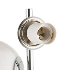 Lámpara de mesa bola cristal triple 