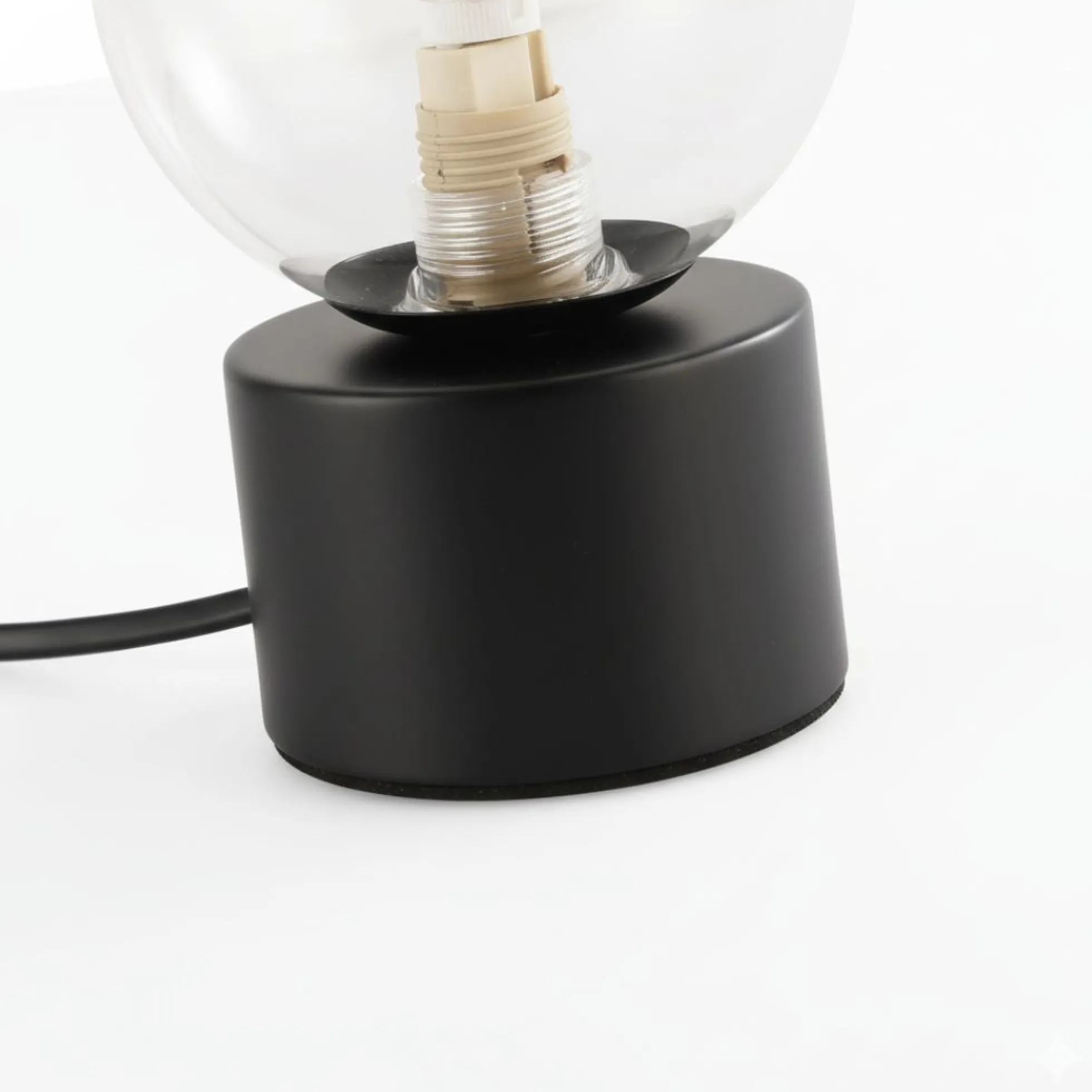 Lámpara de mesa con esfera de cristal "BASS" - G9