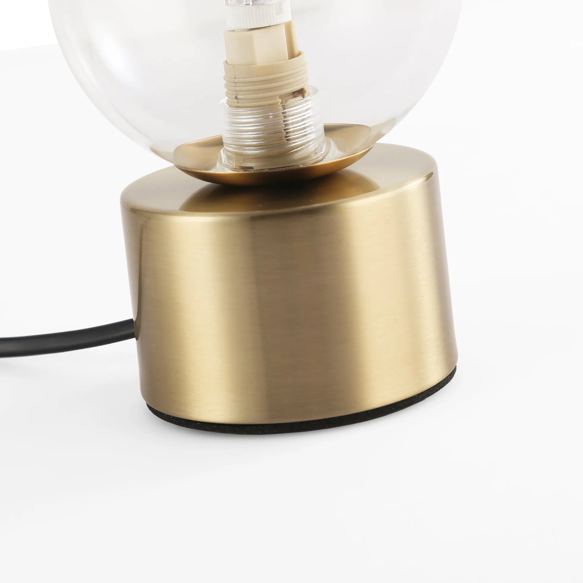 Lámpara de mesa con esfera de cristal "BASS" - G9