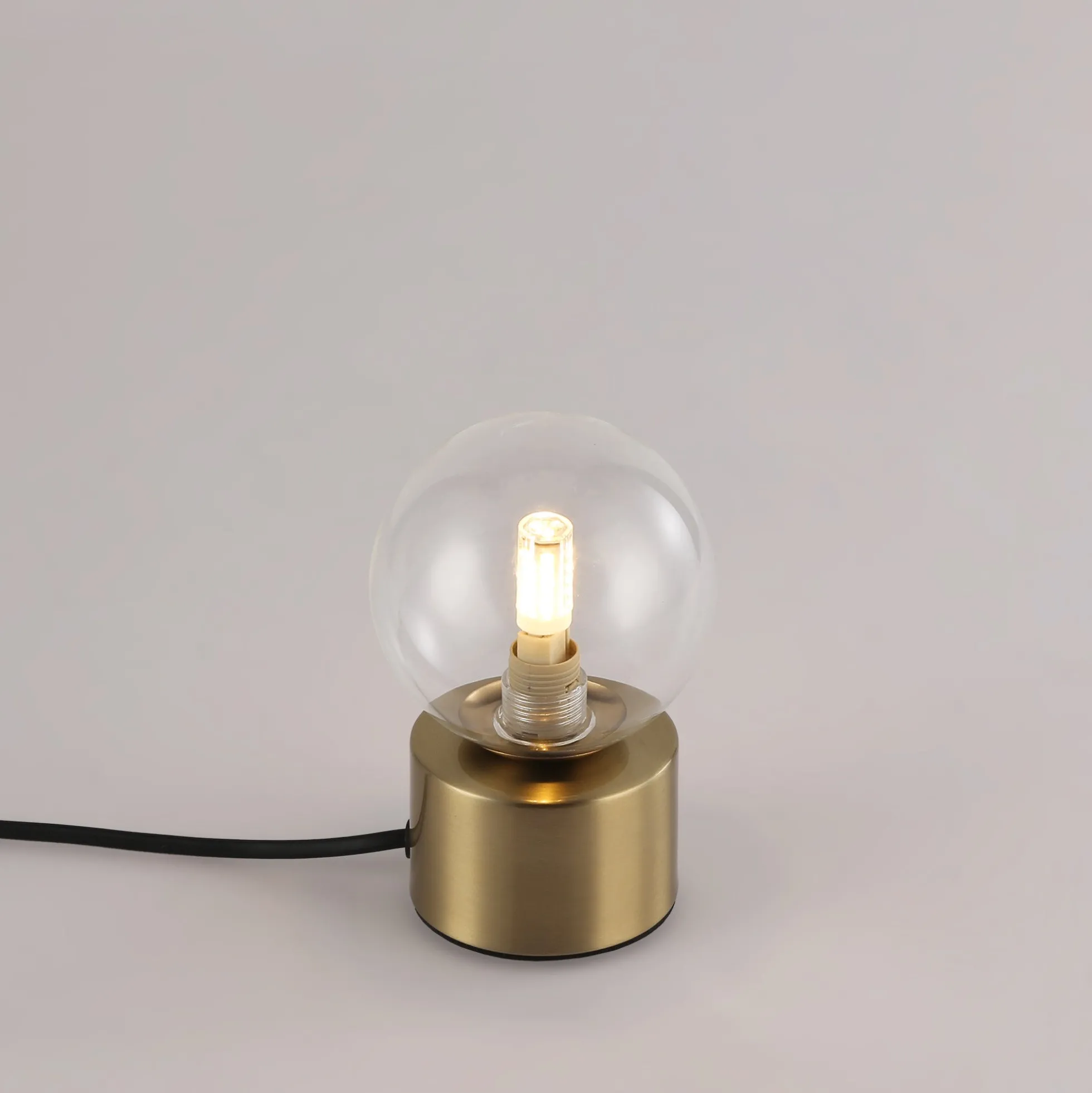 Lámpara de mesa con esfera de cristal "BASS" - G9