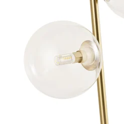 Lámpara de mesa con esferas de cristal "COMI" - 3 x G9