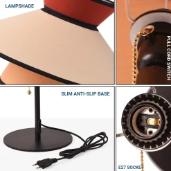 Lámpara de mesa de diseño 